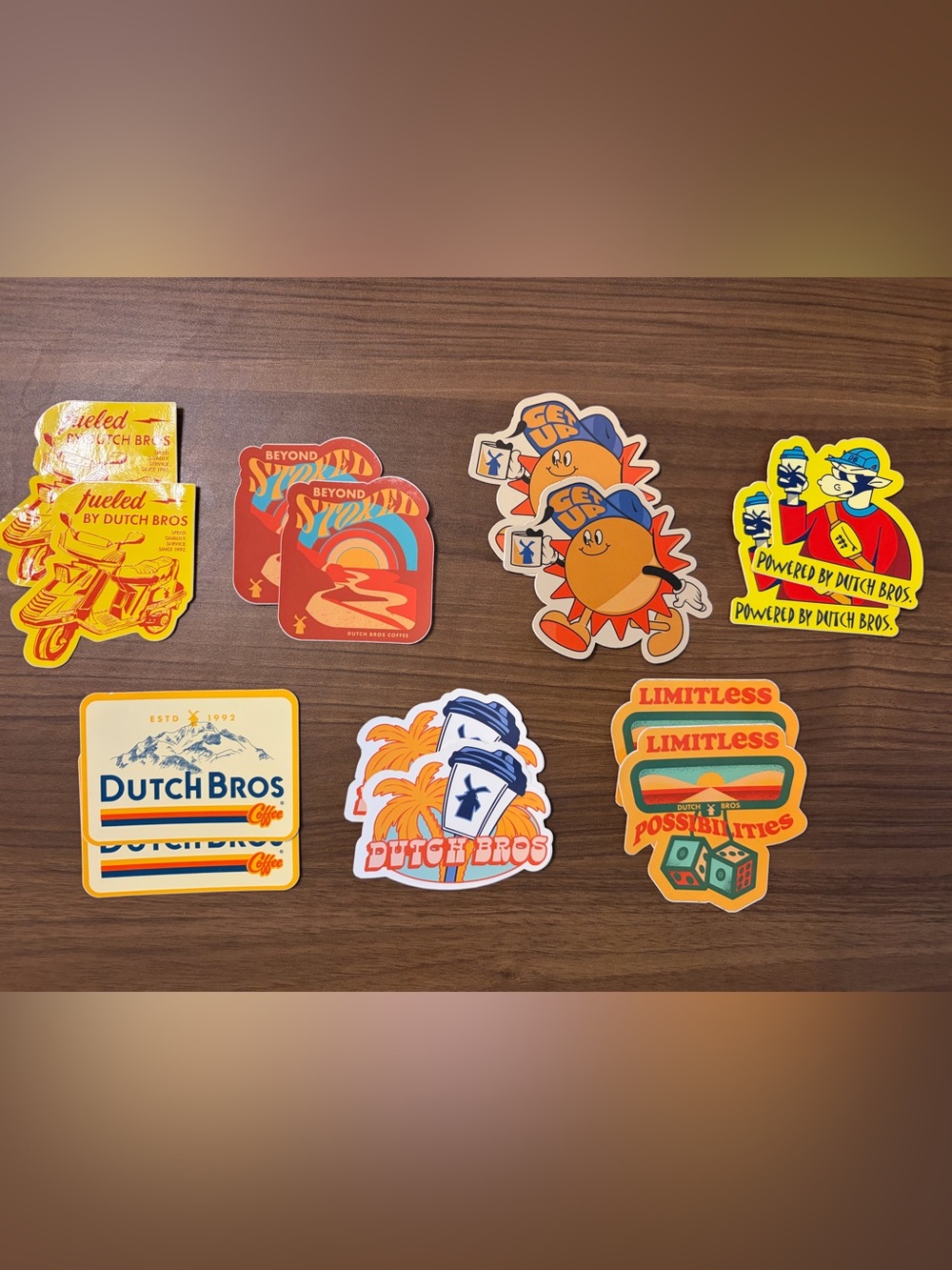 Dutch Bros Sticker Set